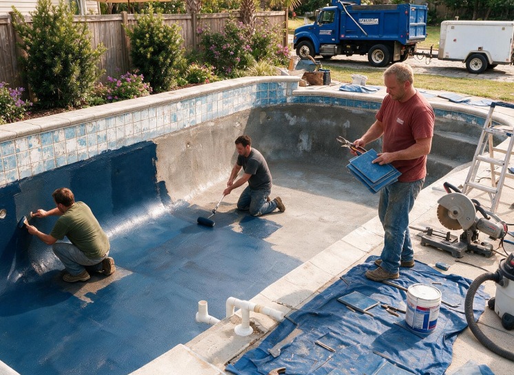 Pool Renovations NEW LINER